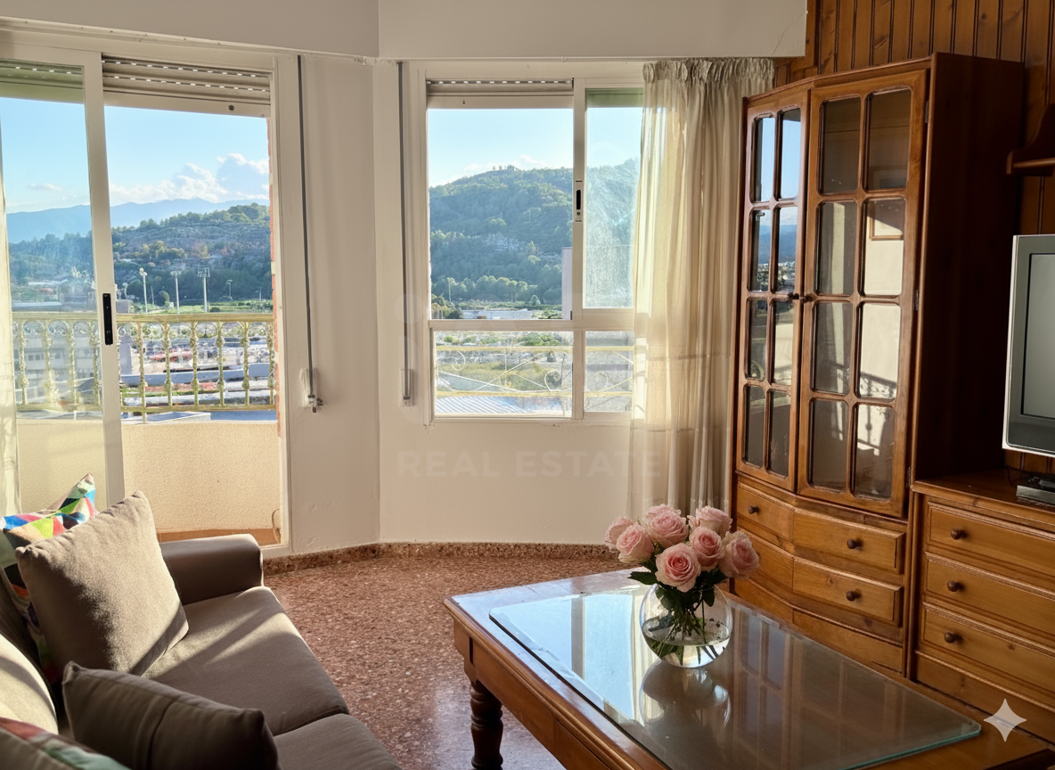 Exterior view of Flat for sale in Gandia  with Air Conditioner and Heating