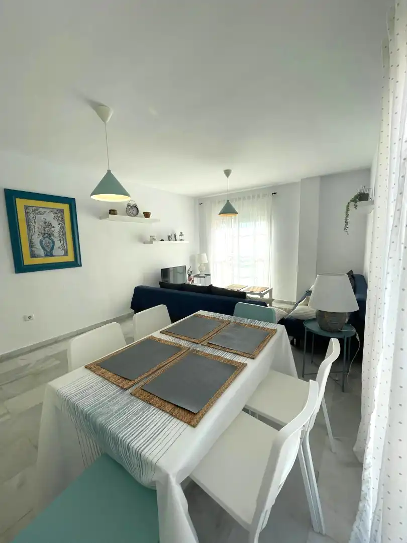 Comedor de Apartamento en venta en Rincón de la Victoria con Aire acondicionado y Amueblado