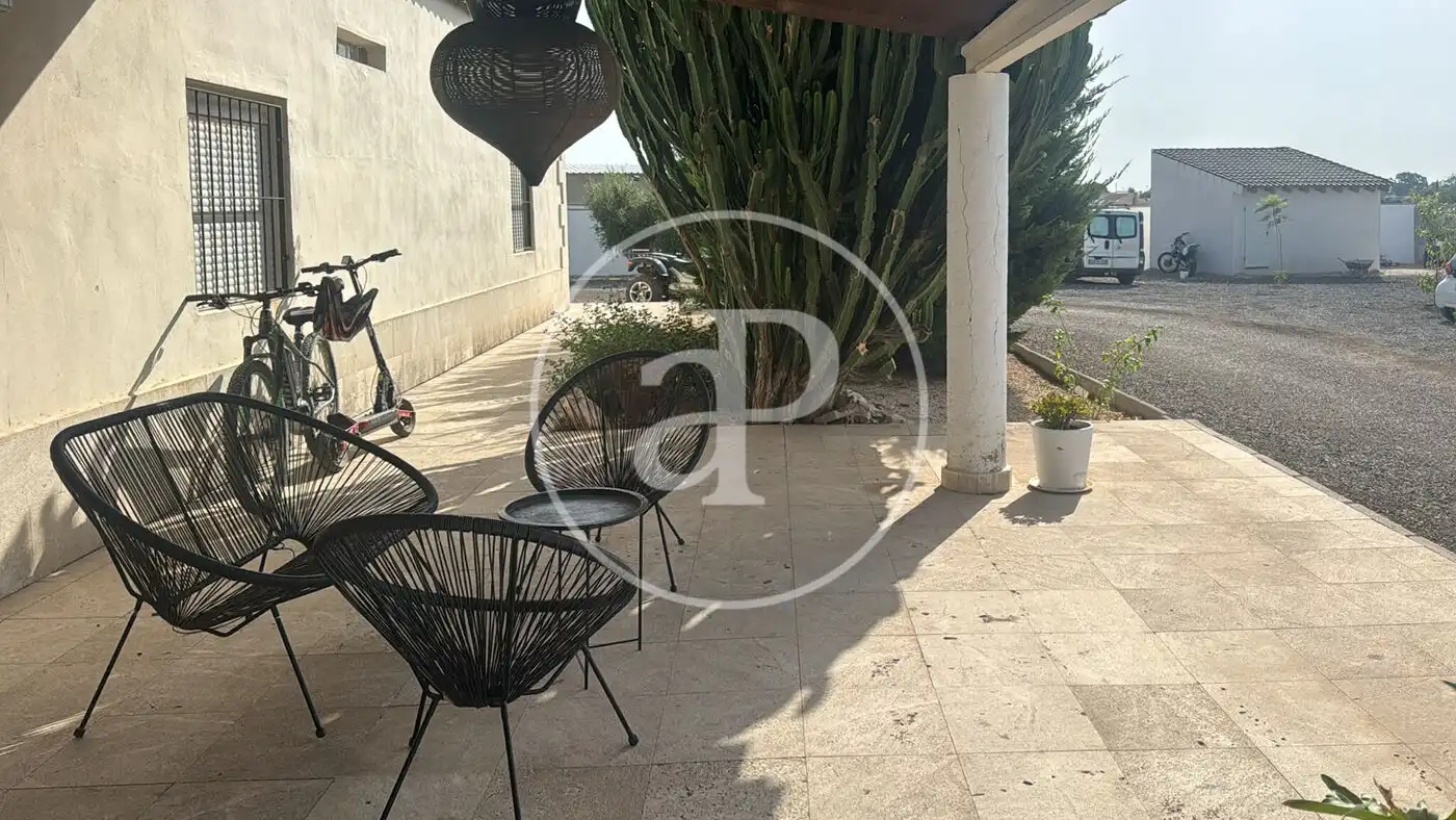 Terrace of Houses for rent in Elche / Elx  with Air Conditioner, Heating and Private garden