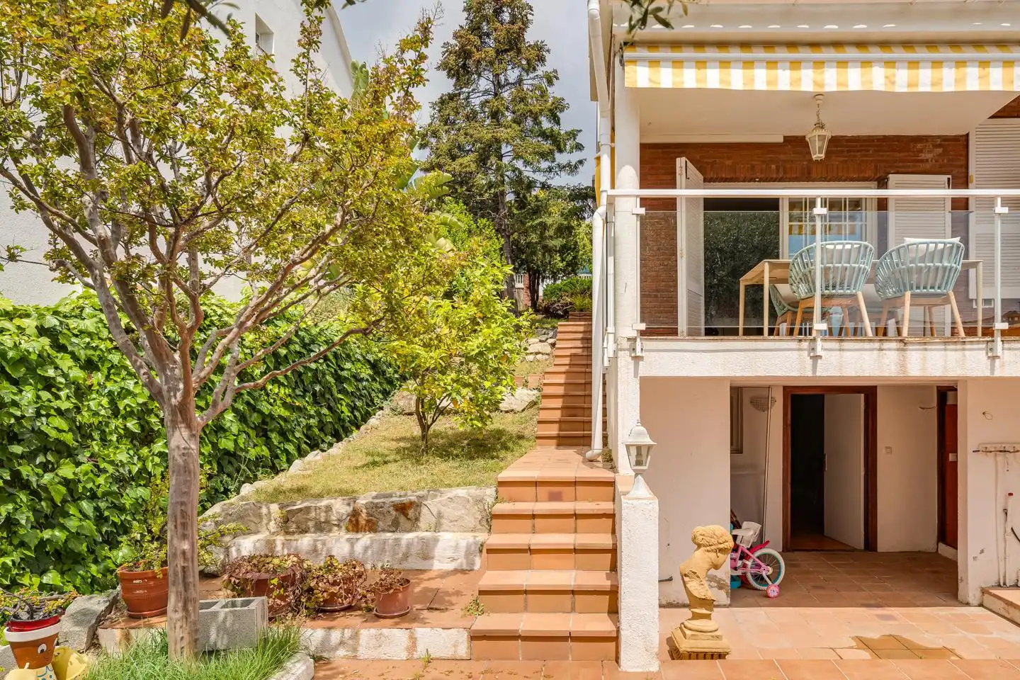 Terrassa de Casa o xalet en venda en Teià amb Calefacció, Jardí privat i Terrassa