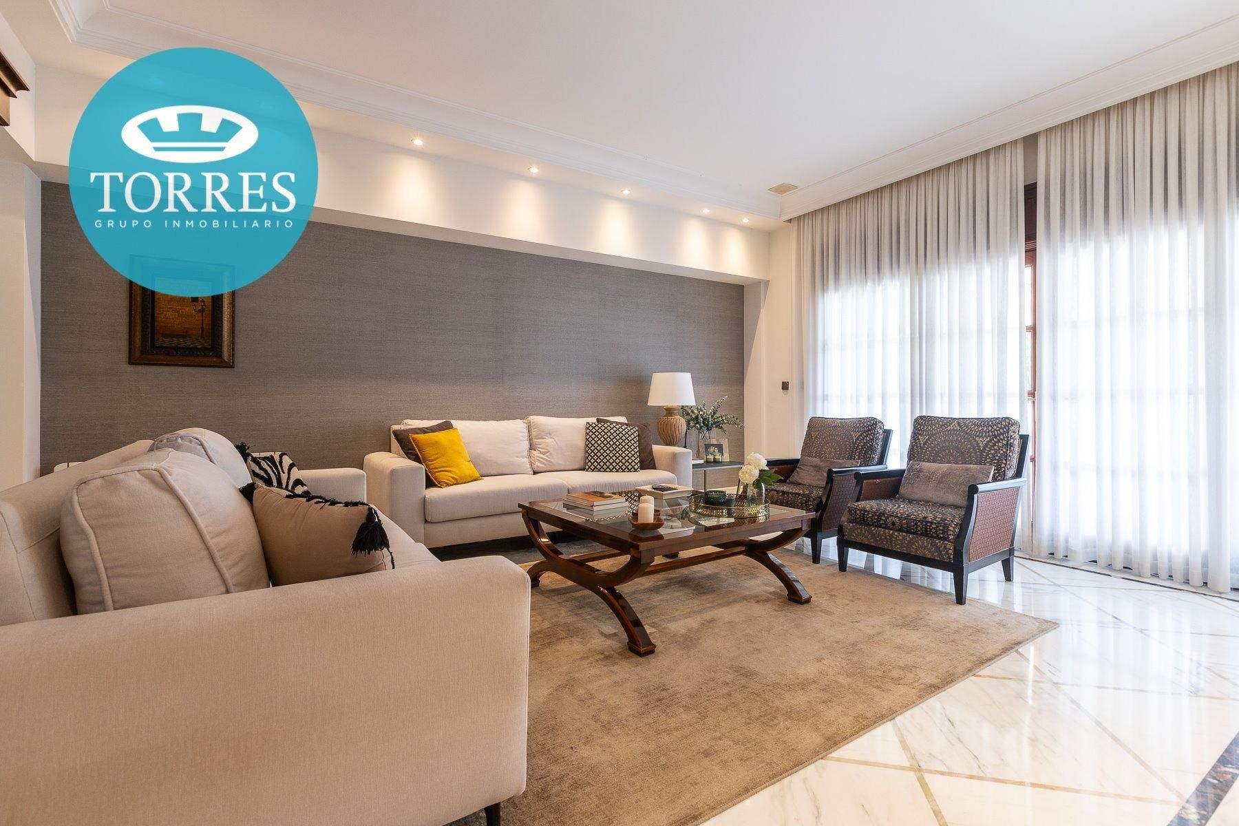 Living room of House or chalet for sale in Málaga Capital  with Air Conditioner, Heating and Private garden