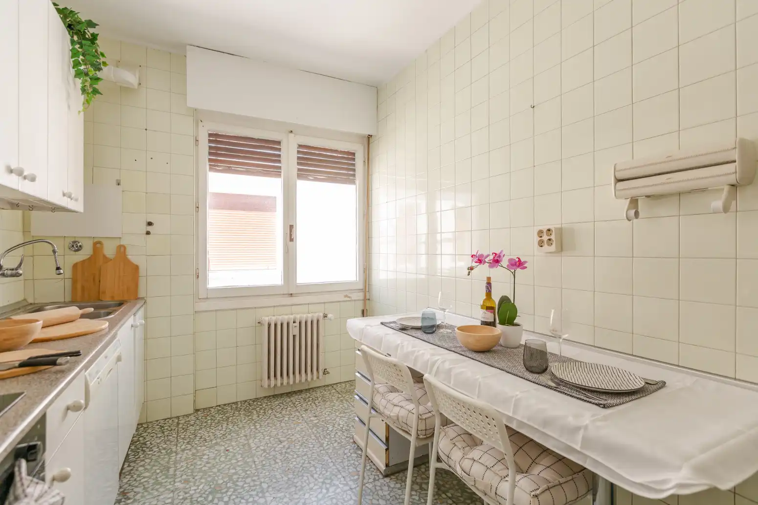 Kitchen of Attic for sale in  Pamplona / Iruña  with Parquet flooring, Terrace and Balcony