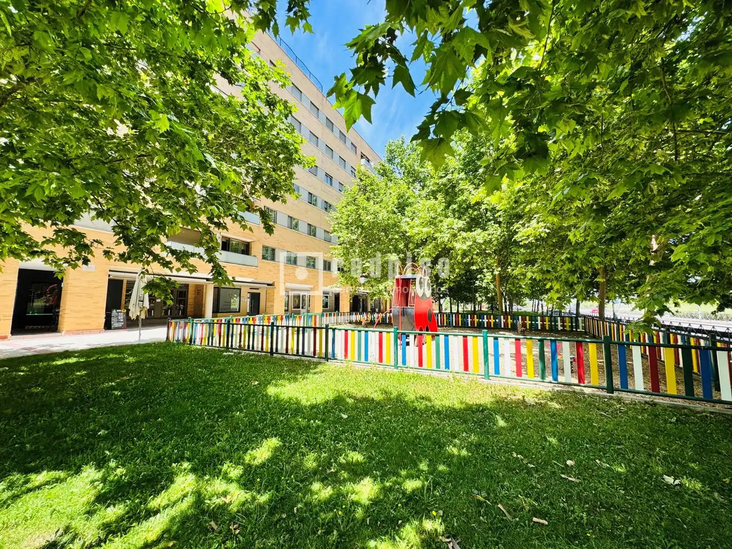 Vista exterior de Piso en venta en Getafe con Aire acondicionado, Calefacción y Jardín privado
