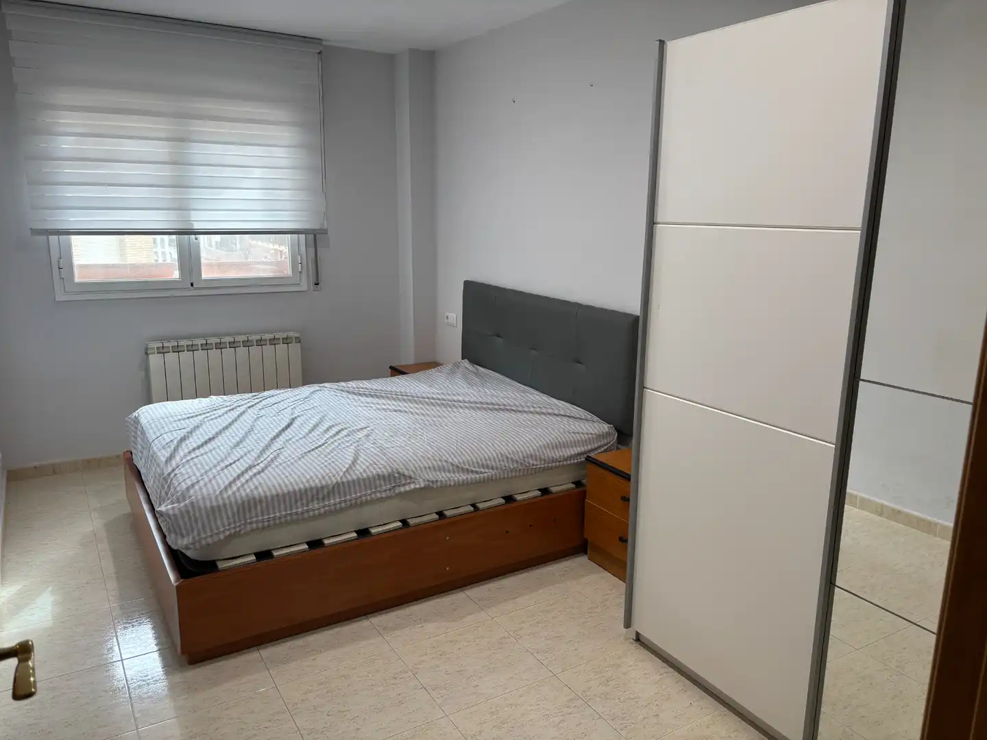 Bedroom of Flat for rent in Lleida  with Air Conditioner, Heating and Furnished