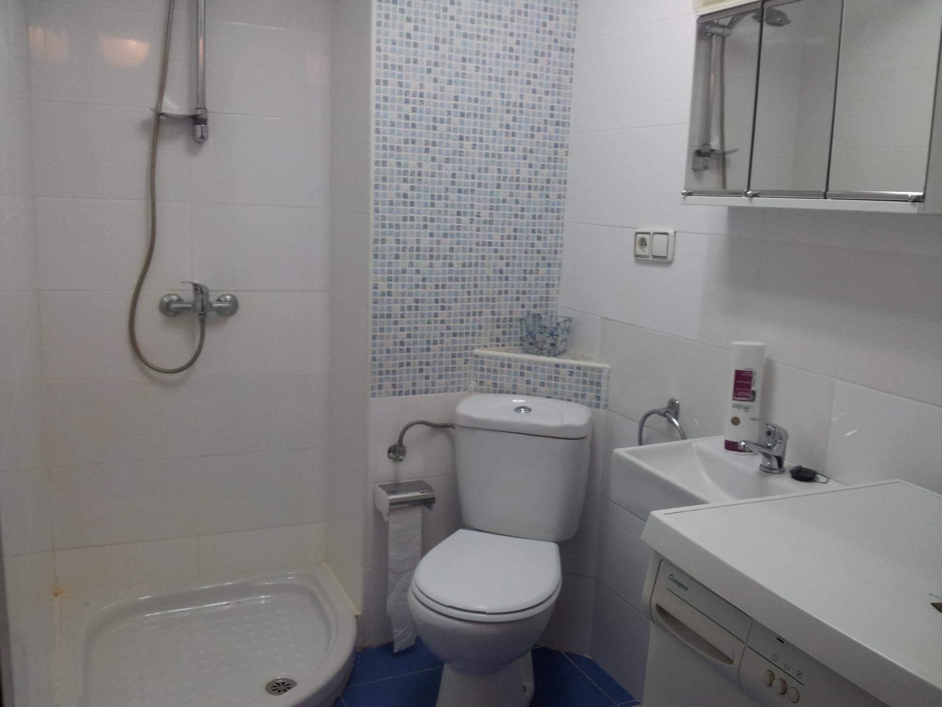 Bany de Estudi de lloguer en Salamanca Capital amb Moblat