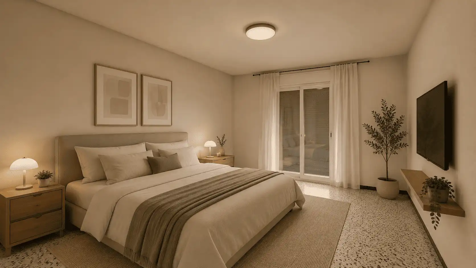 Schlafzimmer von Wohnung zum Verkauf in Granollers mit Terrasse
