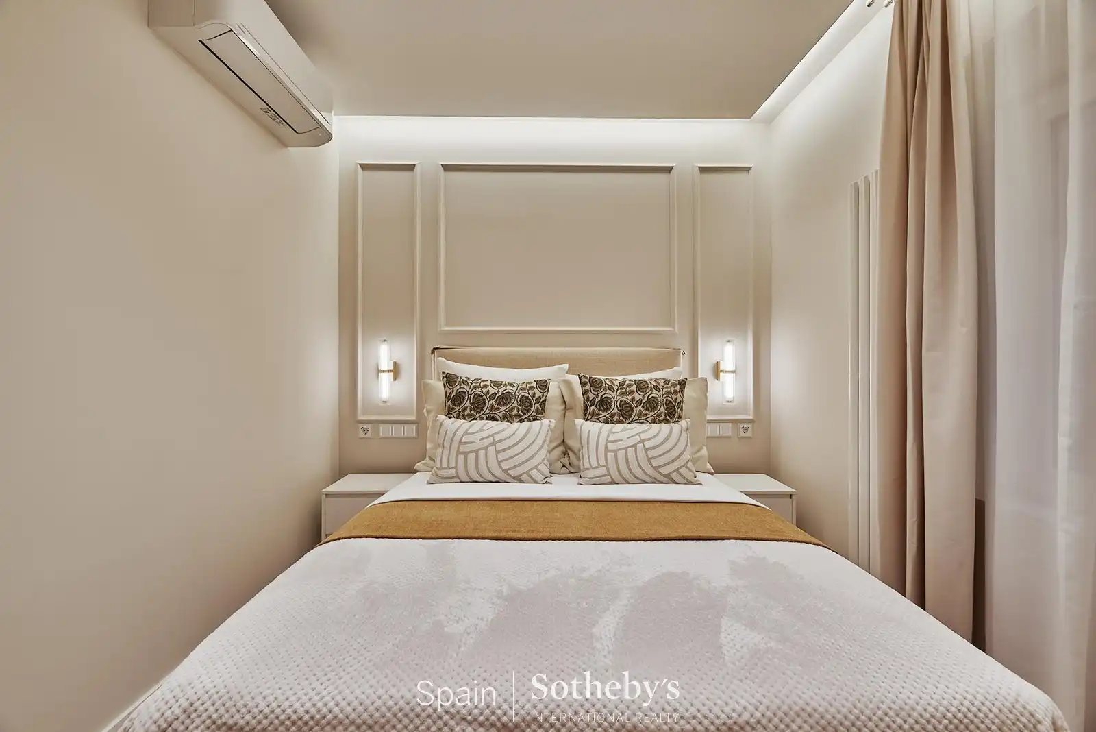 Schlafzimmer von Wohnungen zum Verkauf in Madrid mit Klimaanlage und Heizung