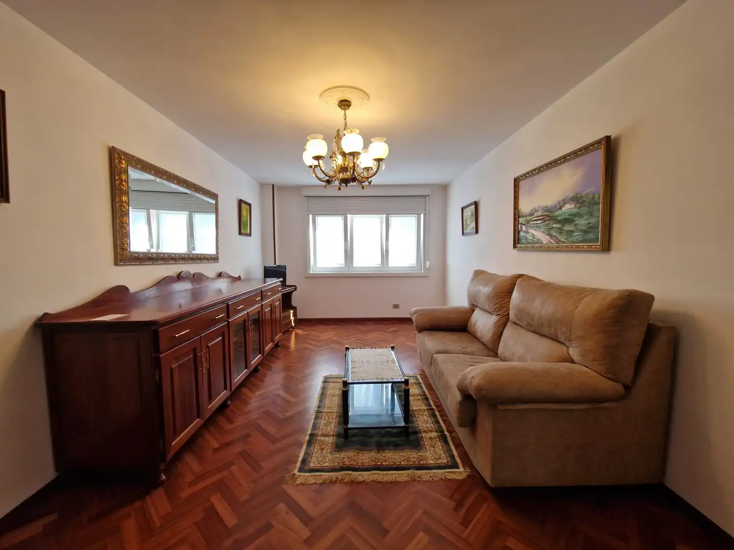 Sala d'estar de Pis de lloguer en Monte Alto - Zalaeta - Atocha