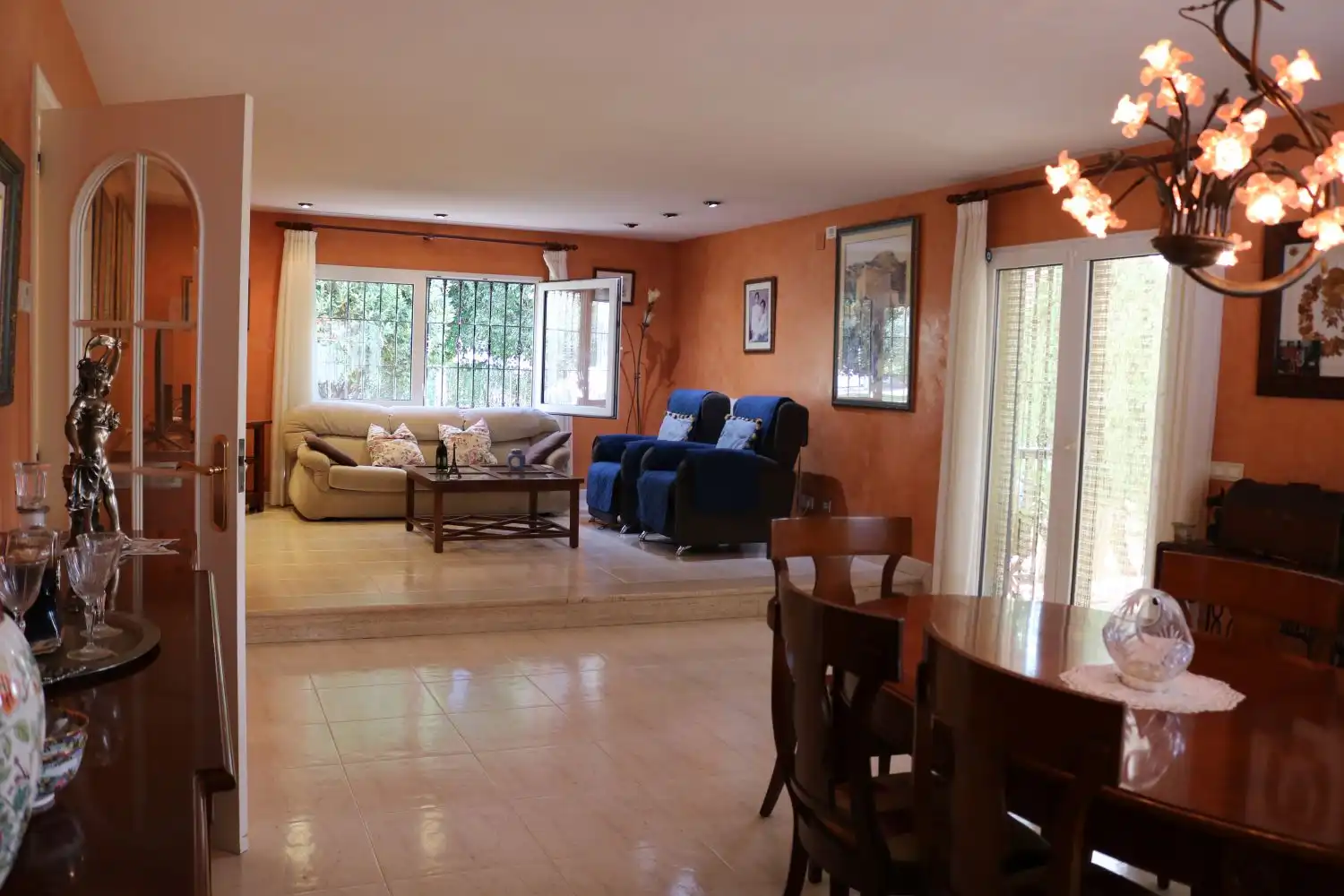 Living room of Houses for sale in Benicasim / Benicàssim  with Terrace and Storage room