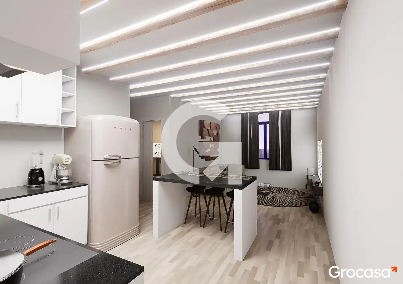 Kitchen of Flat for sale in Sagunto / Sagunt  with Heating and Oven