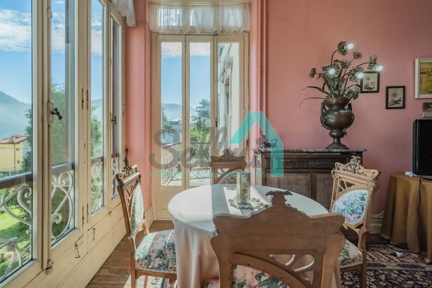 Dining room of Houses for sale in Pravia  with Heating, Private garden and Parquet flooring