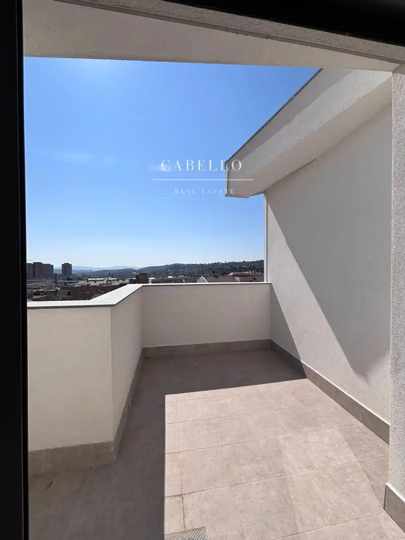 Terrasse von Maisonette zum Verkauf in Terrassa mit Klimaanlage, Heizung und Parkett