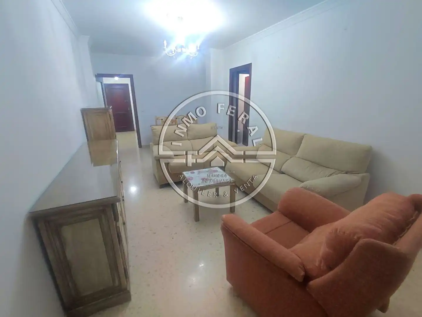 Living room of Flat for sale in Écija  with Air Conditioner, Heating and Balcony