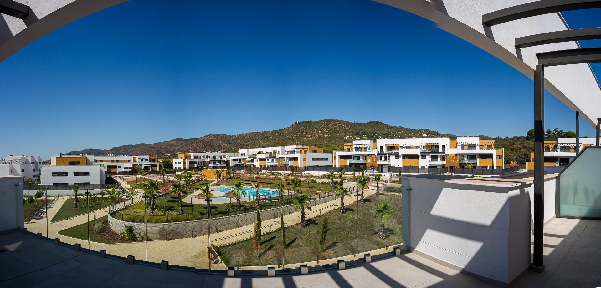 Exterior view of Attic for sale in  Córdoba Capital  with Air Conditioner, Parquet flooring and Terrace