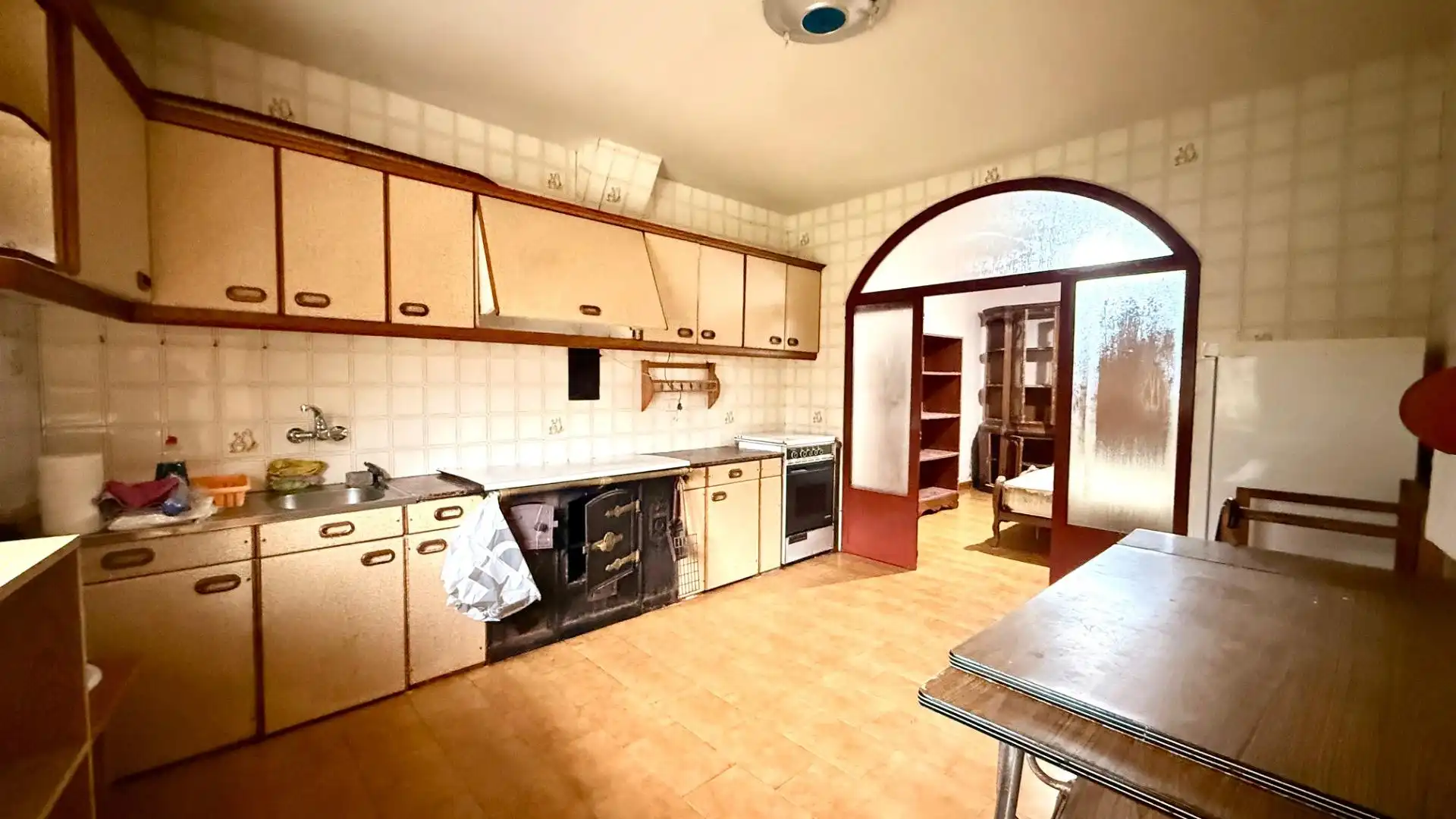 Kitchen of Houses for sale in Rairiz de Veiga  with Furnished and Balcony