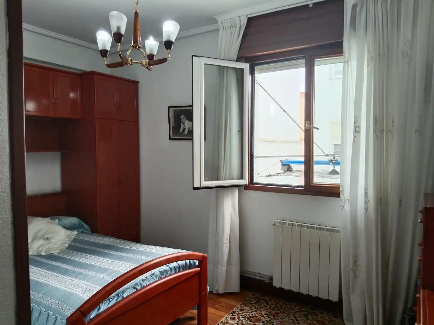 Bedroom of Flat for sale in Santurtzi   with Heating, Storage room and Furnished