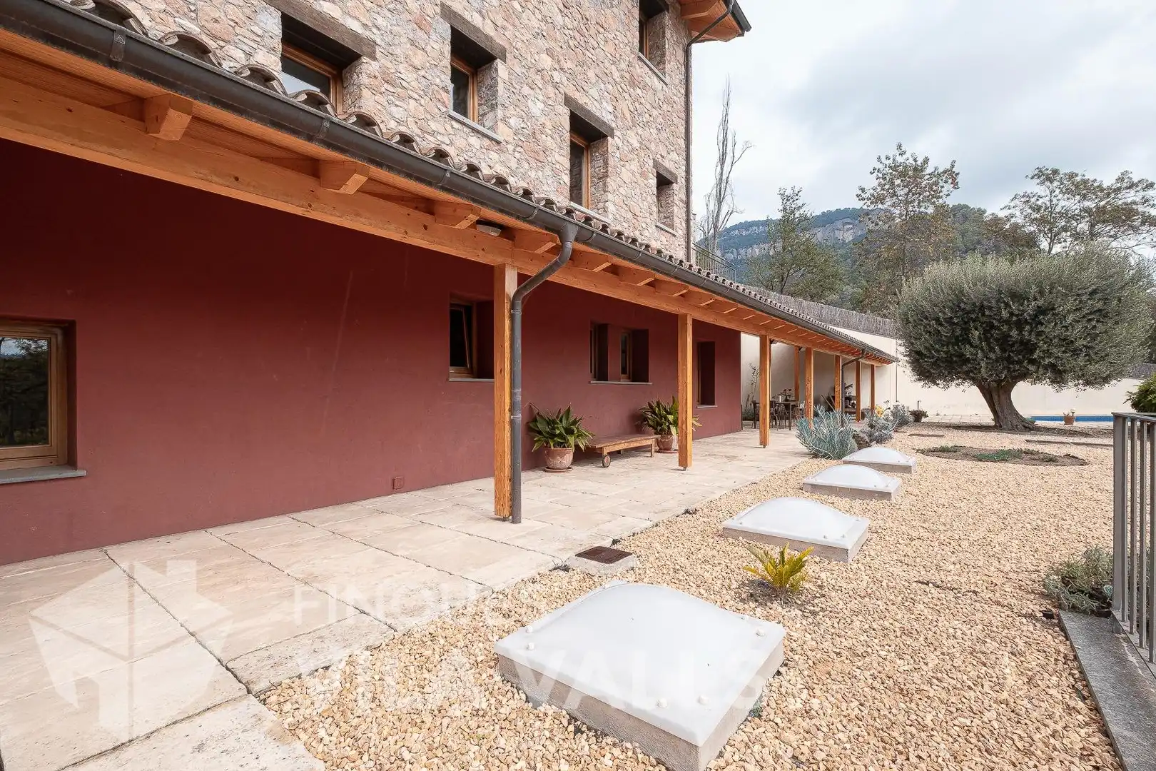 Terraza de Casa o chalet en venta en Gallifa con Aire acondicionado, Calefacción y Jardín privado