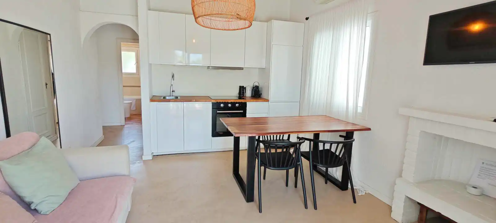 Cuina de Apartament en venda en Dénia amb Aire condicionat, Terrassa i Internet