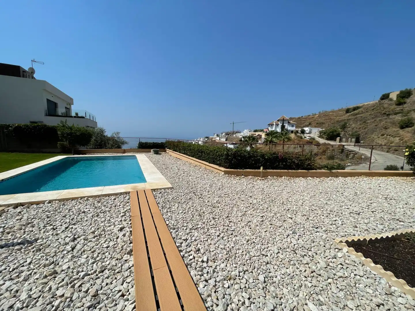 Piscina de Casa o xalet en venda en Torrox amb Aire condicionat, Jardí privat i Piscina