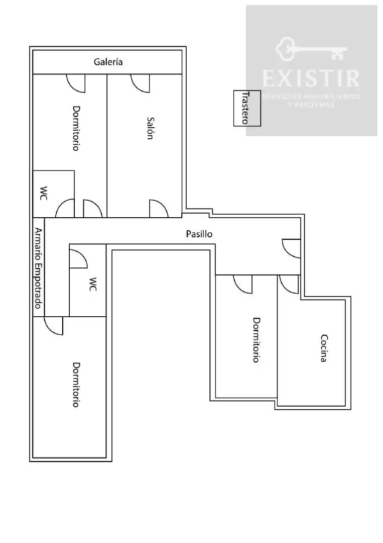 Piso en venta en San Pablo y Santa Marina