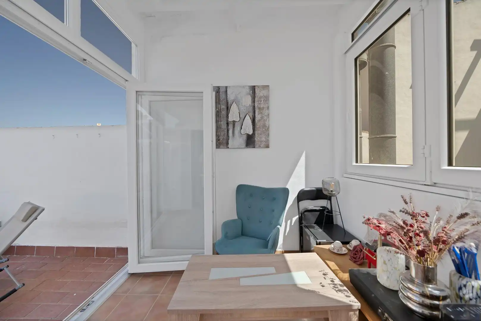 Terrassa de Casa adosada en venda en Fuengirola amb Aire condicionat, Calefacció i Jardí privat
