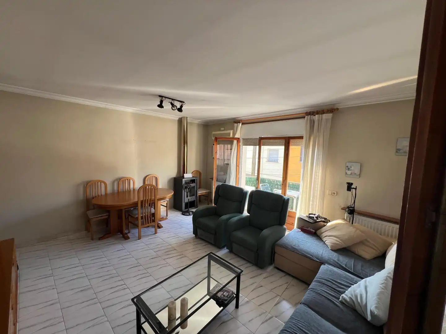 Sala d'estar de Finca rústica en venda en Maçanet de la Selva amb Terrassa i Balcó