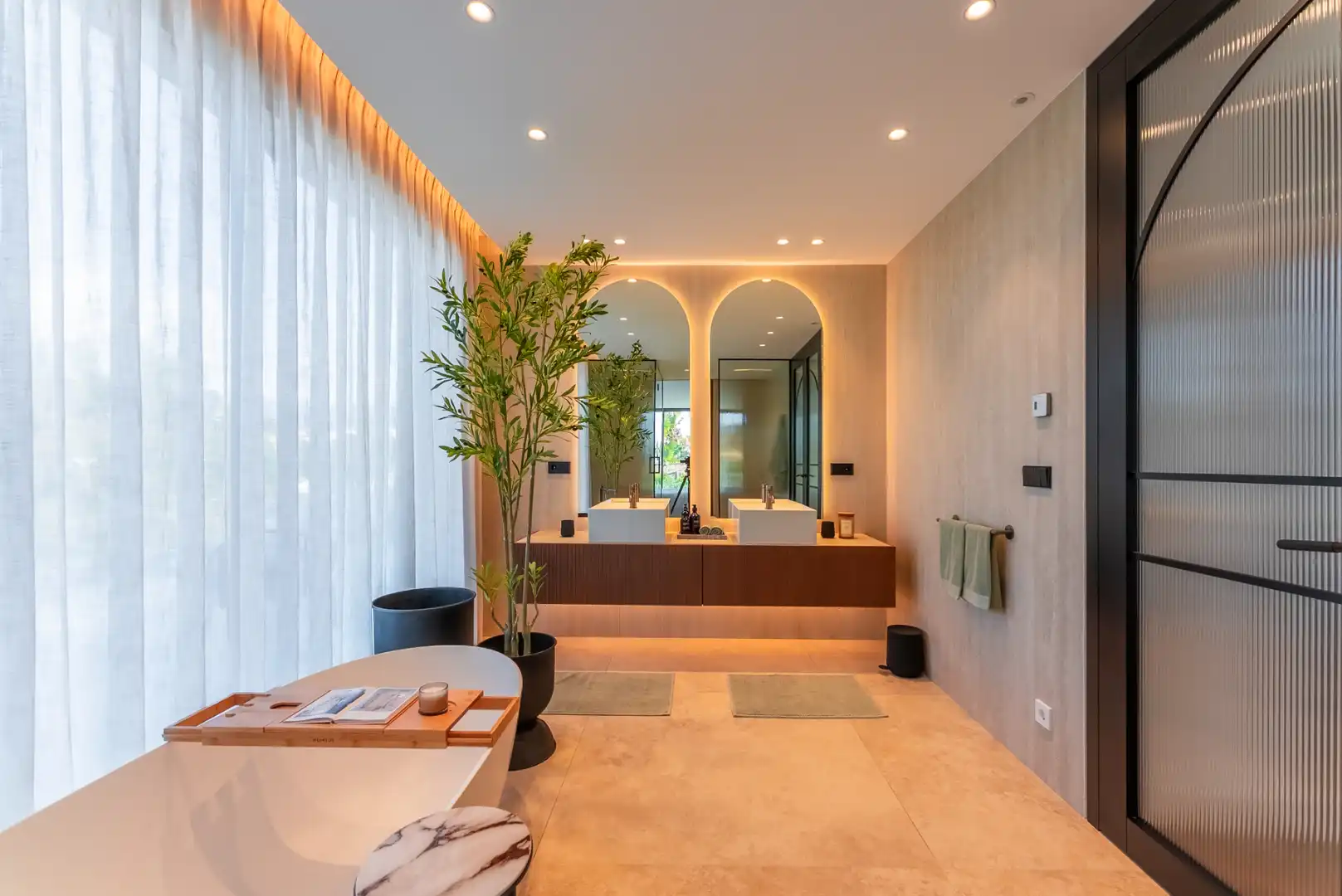 Baño de Casa o chalet en venta en Marbella con Aire acondicionado, Jardín privado y Terraza