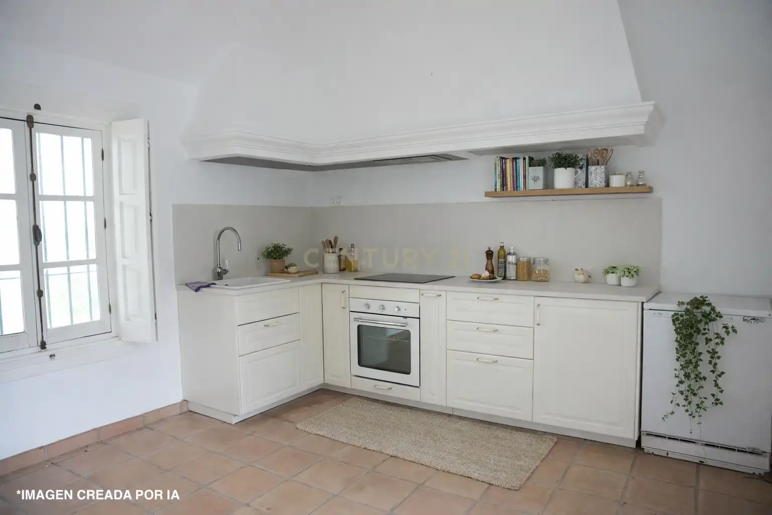 Cocina de Casa o chalet en venta en Alhaurín El Grande con Jardín privado, Trastero y Piscina