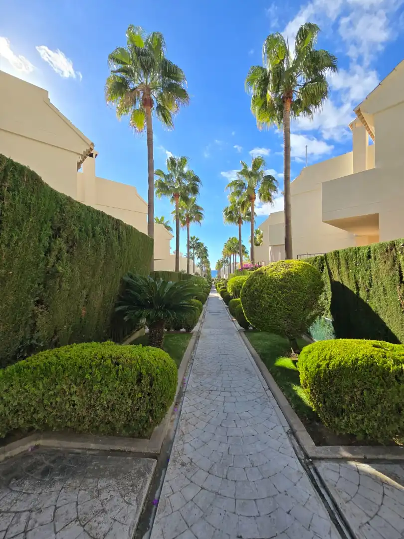 Vista exterior de Casa adosada en venta en Marbella con Amueblado
