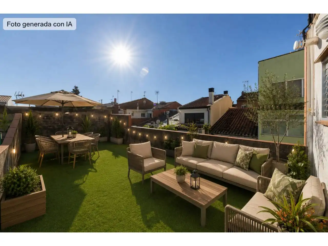 Terrassa de Casa o xalet en venda en Sabadell amb Calefacció i Jardí privat