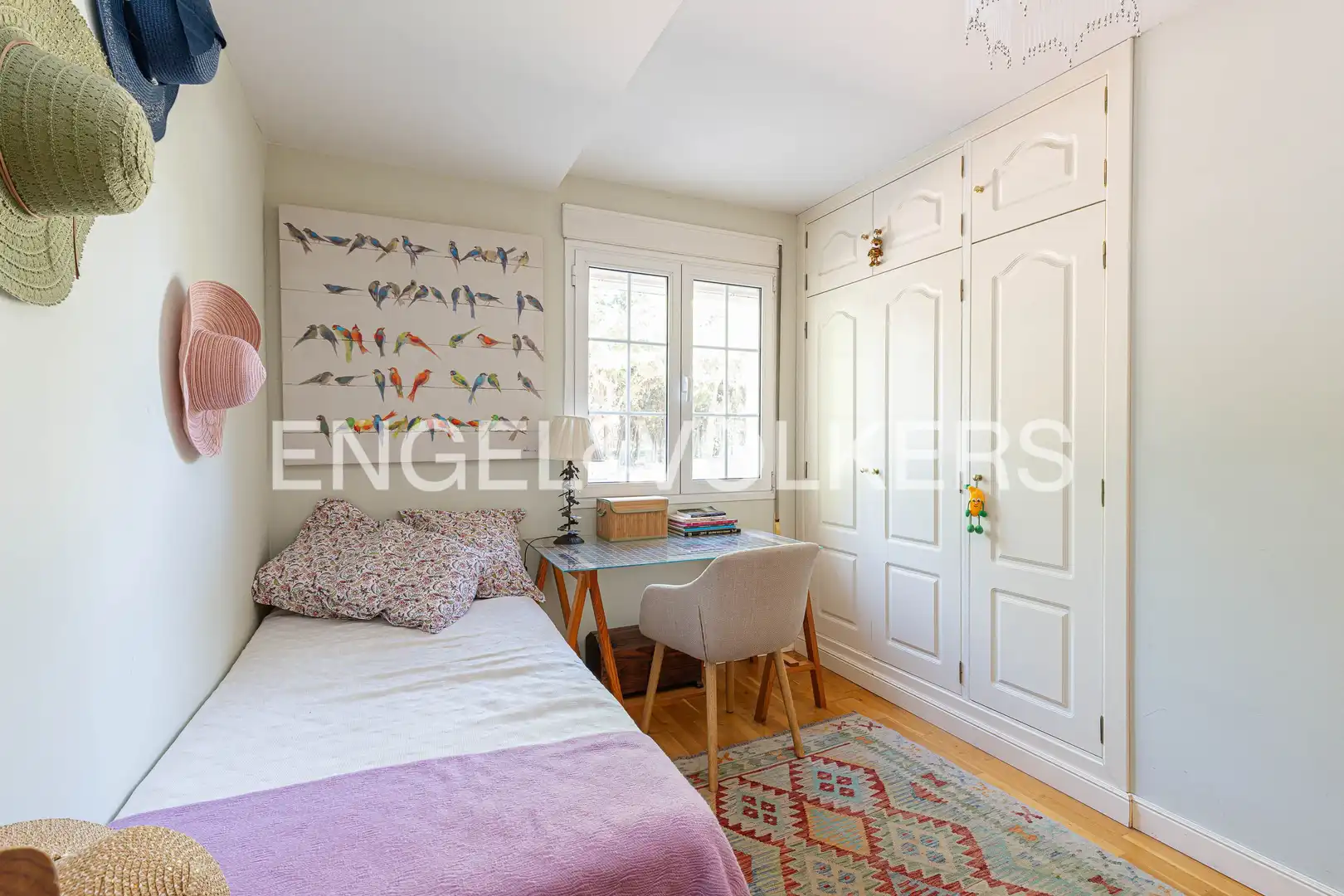 Habitación de Casa o chalet en venta en Las Rozas de Madrid con Aire acondicionado, Calefacción y Jardín privado