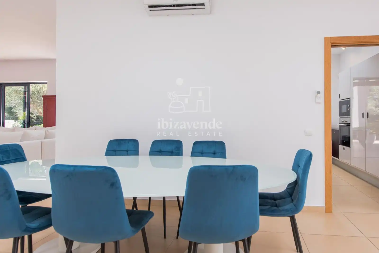 Comedor de Casa o chalet de alquiler en Santa Eulària des Riu con Aire acondicionado, Calefacción y Terraza