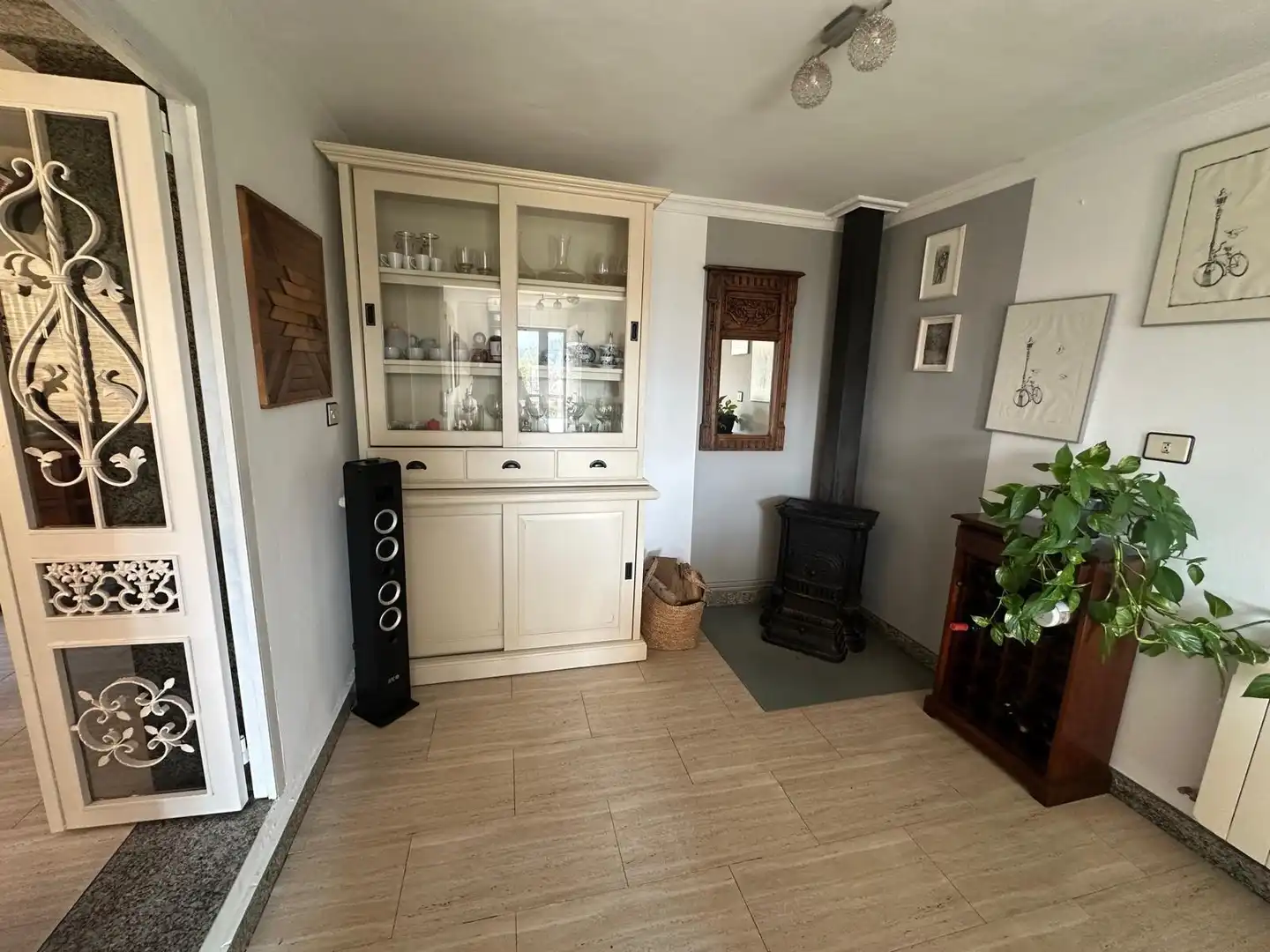 Cuina de Casa o xalet en venda en Allariz amb Calefacció, Jardí privat i Moblat