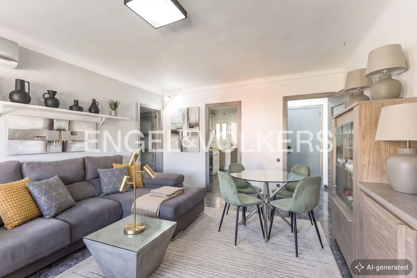 Sala de estar de Piso en venta en Abrera con Aire acondicionado, Calefacción y Balcón