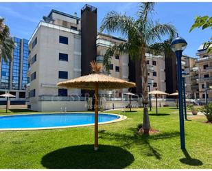 Vista exterior de Apartament en venda en Dénia amb Aire condicionat, Terrassa i Piscina comunitària