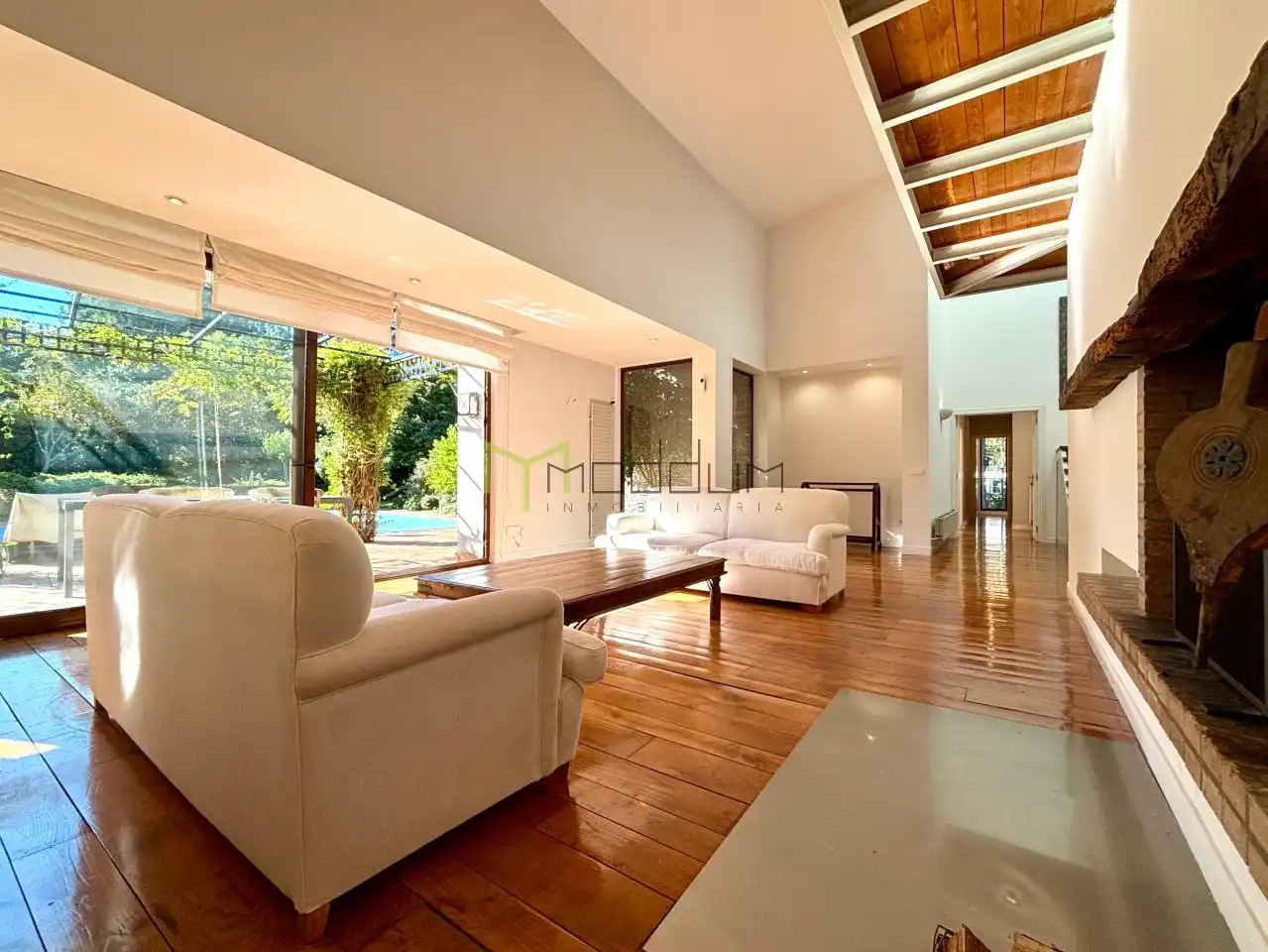 Wohnzimmer von Haus oder Chalet zum Verkauf in Ames mit Heizung, Privatgarten und Terrasse