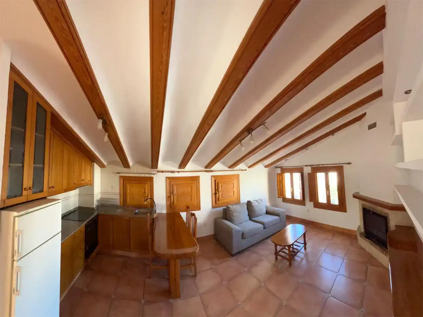 Sala d'estar de Pis de lloguer en Altea amb Aire condicionat i Balcó