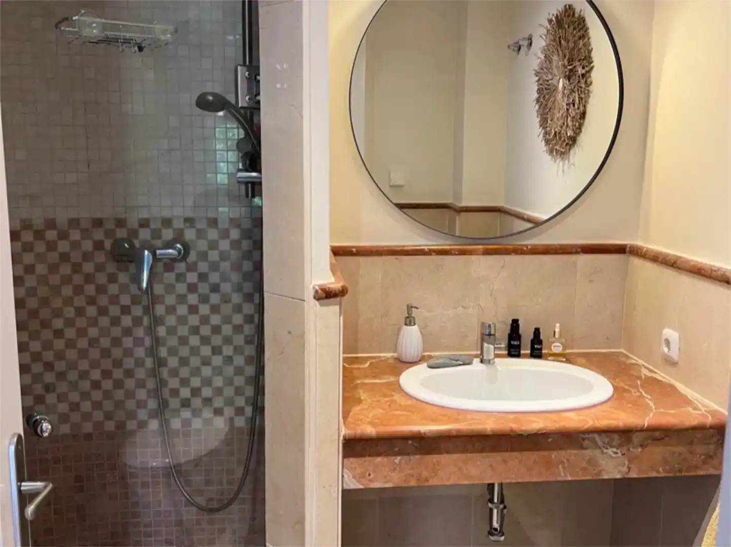 Bany de Apartament en venda en Mijas amb Aire condicionat i Piscina
