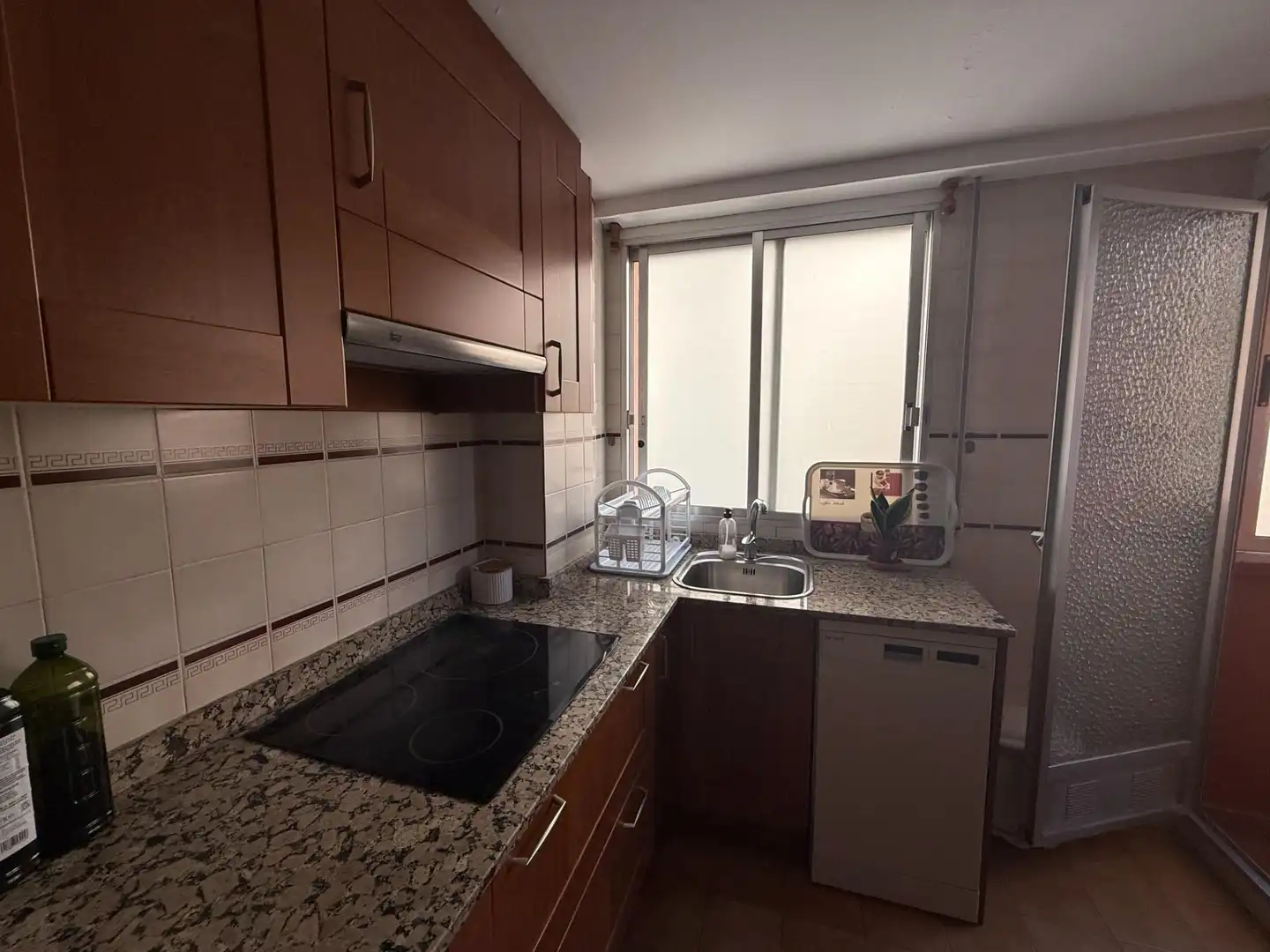 Küche von Wohnung zum Verkauf in Valencia mit Klimaanlage und Balkon