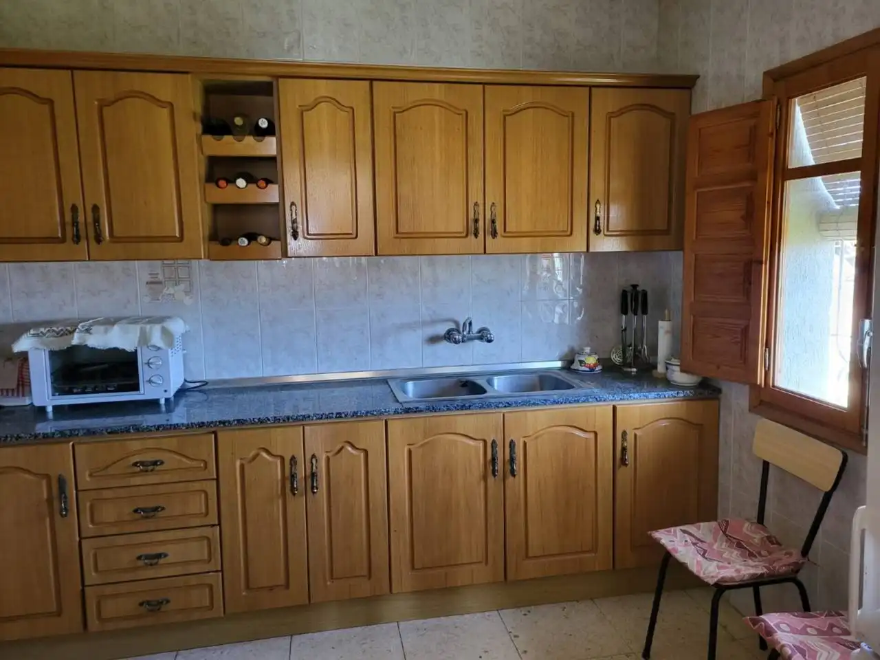 Cuina de Casa o xalet en venda en Baza amb Terrassa