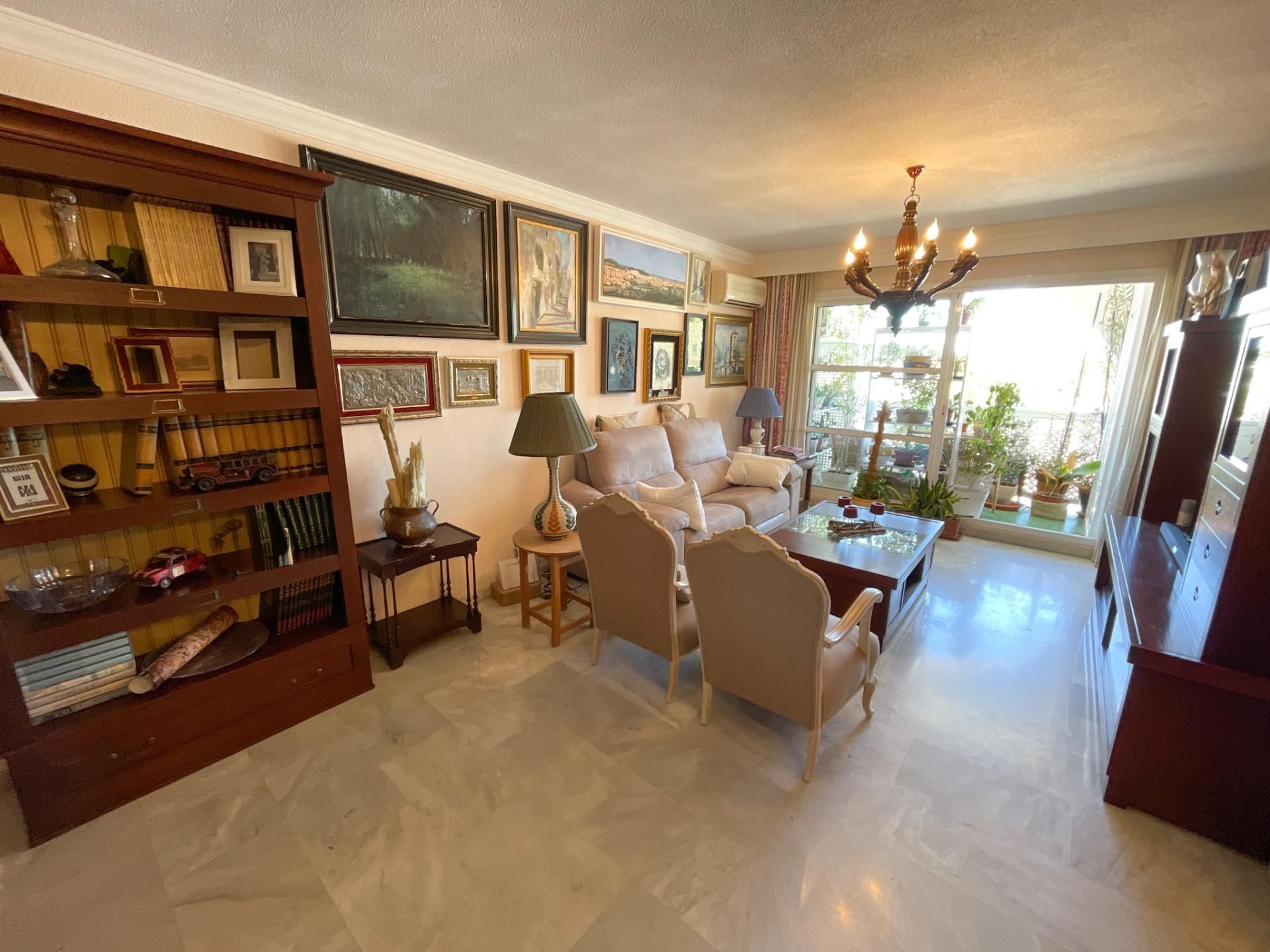 Sala de estar de Piso en venta en Málaga Capital con Aire acondicionado, Terraza y Balcón