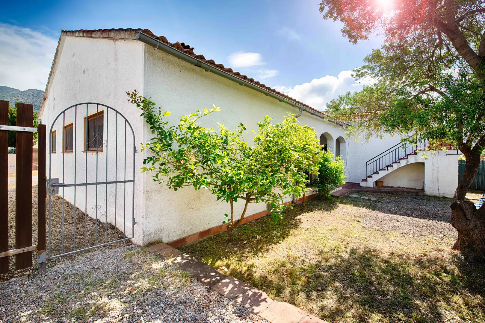 Exterior view of Houses for sale in Roses  with Private garden, Terrace and Furnished