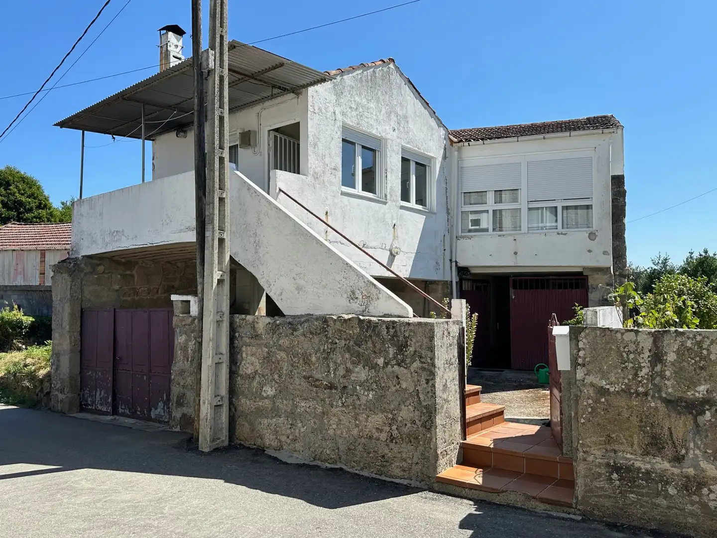 Casa amb terrassa en venda a Lugar Saa 74