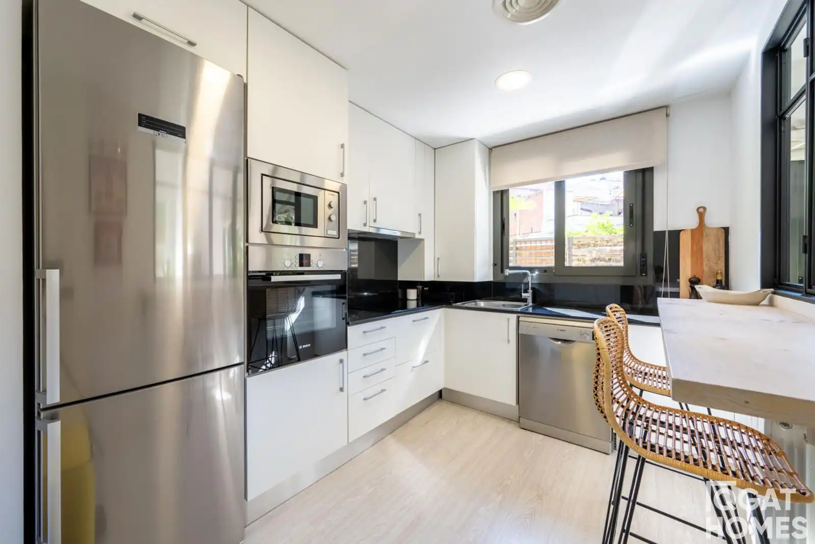 Cocina de Piso en venta en Sant Cugat del Vallès con Aire acondicionado, Calefacción y Terraza