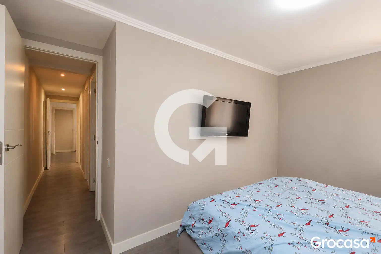 Bedroom of Flat for sale in Cornellà de Llobregat  with Air Conditioner
