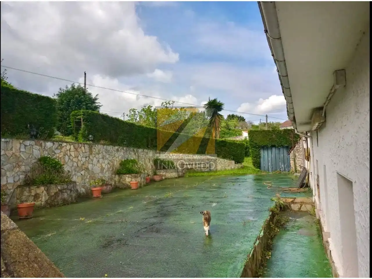 Vista exterior de Casa o xalet en venda en Gijón 