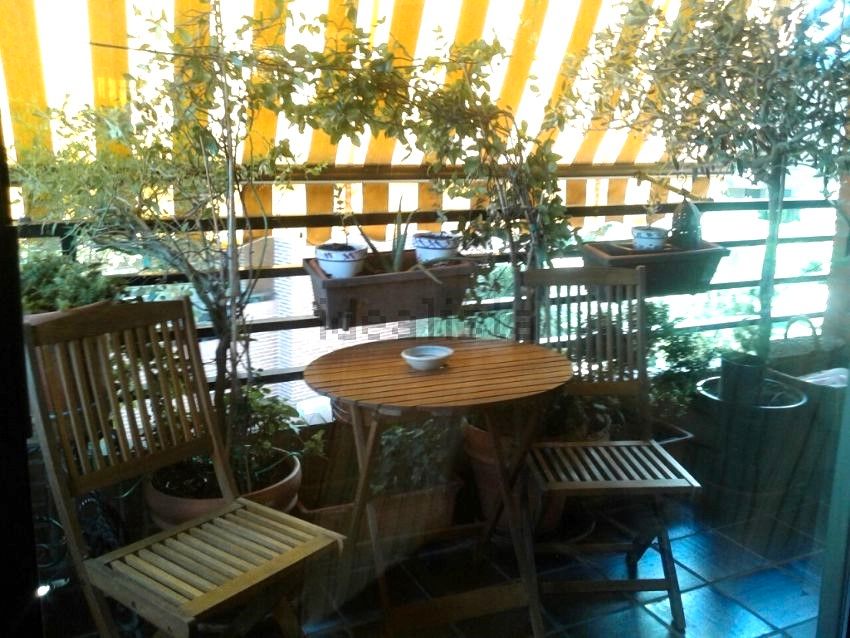 Terrace of Flat to rent in Pozuelo de Alarcón  with Air Conditioner, Heating and Parquet flooring
