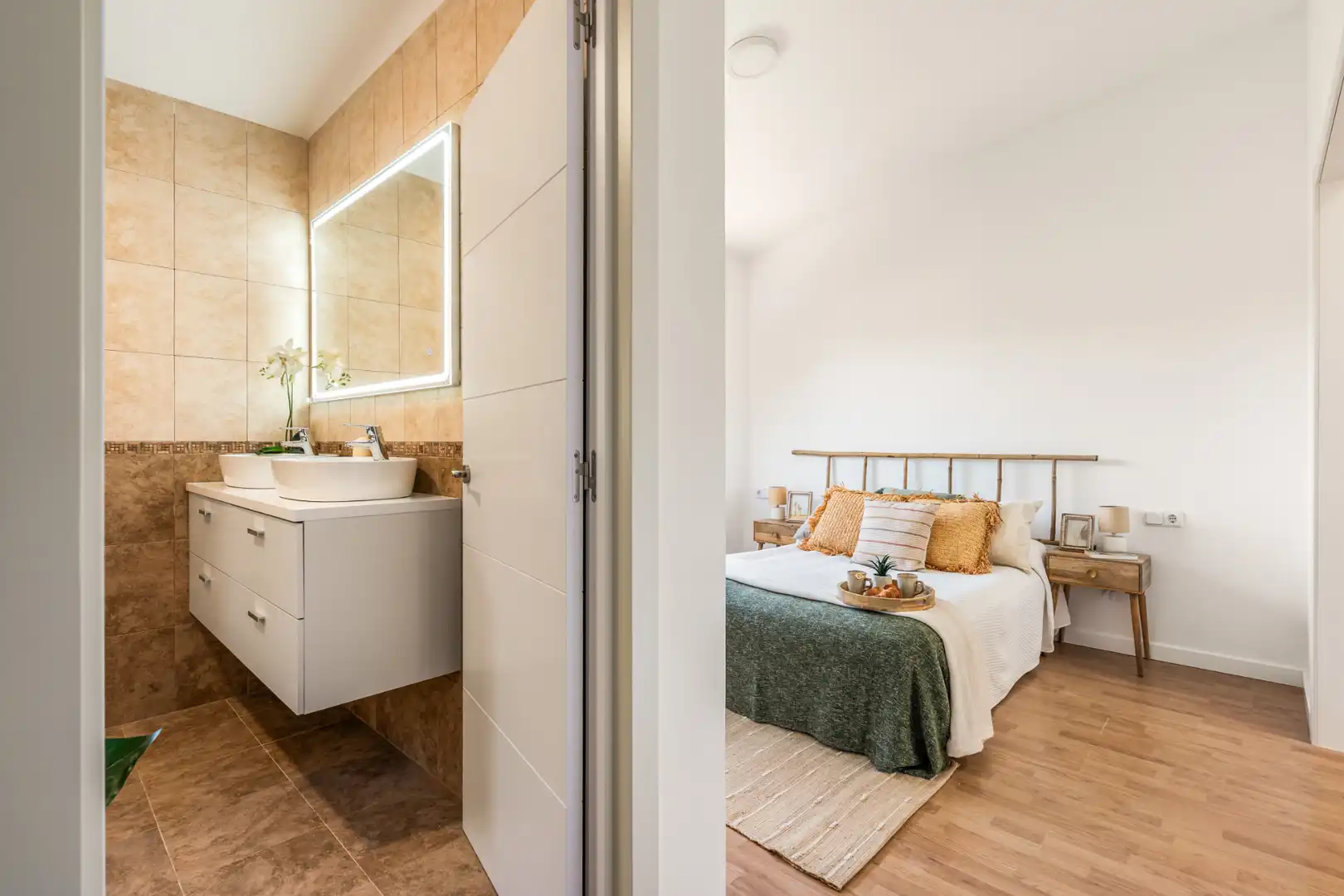 Bedroom of Houses for sale in Lloret de Mar  with Air Conditioner, Heating and Private garden