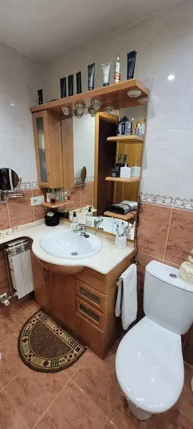 Badezimmer von Maisonette zum Verkauf in Belorado mit Heizung und Parkett