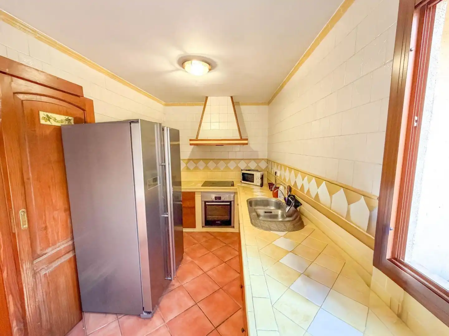 Cocina de Piso en venta en  Palma de Mallorca con Calefacción, Jardín privado y Trastero